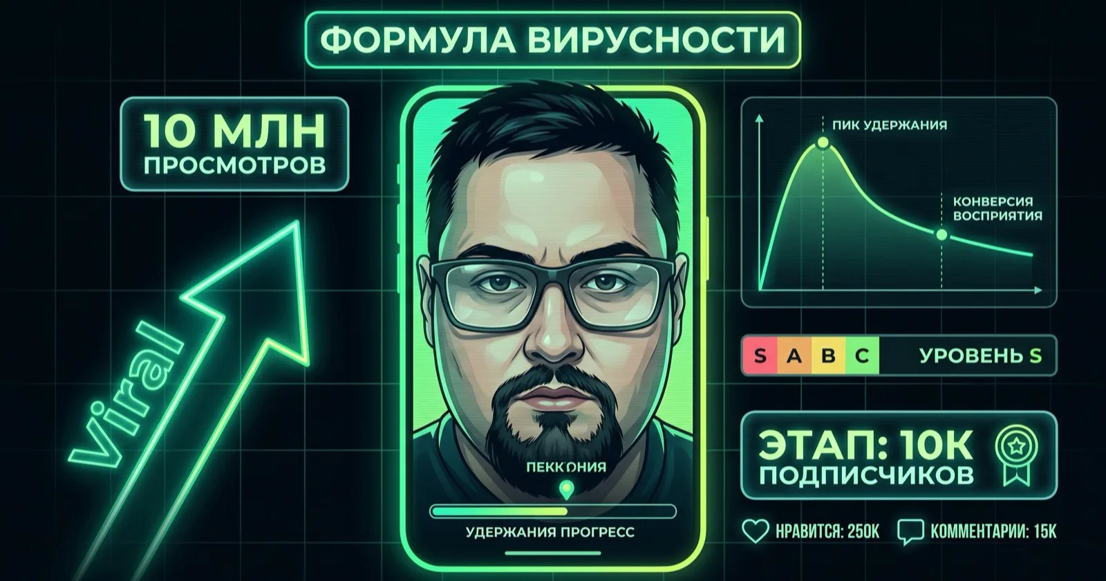 Тир-лист форматов коротких видео по виральности: Reels, Shorts и VK Клипы для роста до 10 000 подписчиков